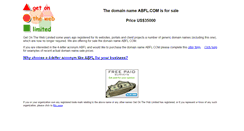 Desktop Screenshot of abfl.com