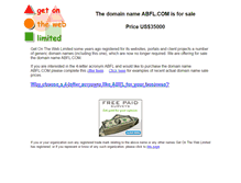 Tablet Screenshot of abfl.com